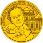 100 Euro Goldmünze Bildhauerei Wertseite e1327828525253 100 Euro Goldmünze Bildhauerei Wertseite