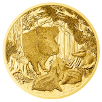 100 Euro Goldmünze Das Wildschwein Bildseite e1412840964688 Goldeuro Österreich