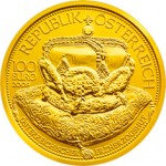 100 Euro Goldmünze Der österreichische Erzherzogshut Wertseite e1327830957340 Goldeuro Österreich