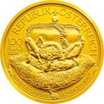 100 Euro Goldmünze Der österreichische Erzherzogshut Wertseite e1327830957340 Goldeuro Österreich