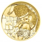 50 Euro Goldmünze Der Kuss Bildseite e1460397014601 Goldeuro Österreich