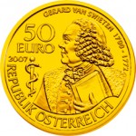 50 Euro Goldmünze Gerard van Swieten Wertseite e1327831728690 50 Euro Goldmünze Gerard van Swieten Wertseite
