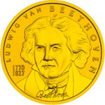 50 Euro Goldmünze Ludwig van Beethoven Bildseite e1327828999325 Goldeuro Österreich