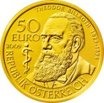 50 Euro Goldmünze Theodor Billroth Wertseite e1327831686454 Goldeuro Österreich