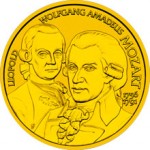 50 Euro Goldmünze Wolfgang Amadeus Mozarth Bildseite e1327828902508 Goldeuro Österreich