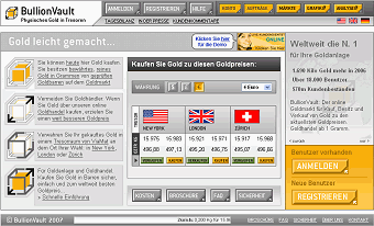 bullionvault erfahrungen Bullionvault Test und Erfahrungen