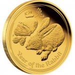 2559 2011 Year of the Rabbit Gold Proof Coin Reverse e1355909015351 Australischer Lunar