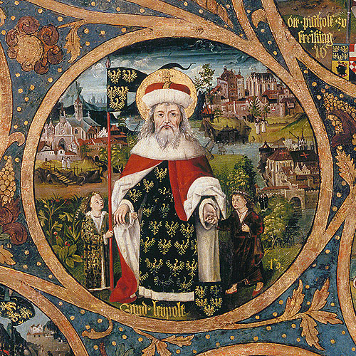 Herzog Leopold III. Babenberg 25 Schilling Goldmünze