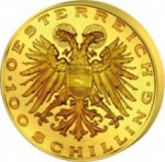 100 Schilling Avers Ständestaat e1327434258815 Schilling Goldmünzen