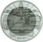 100 Schilling Silber Titan Bimetallmünze Mobilität Bildseite e1330501330747 Österreichische Bimetallmünzen