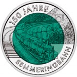 25 Euro Niob 150 Jahre Semmeringbahn Bildseite e1330501985427 Österreichische Bimetallmünzen