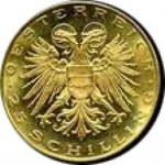 25 Schilling Goldmünze Leopold III. Avers e1327434204392 25 Schilling Goldmünze Leopold III. Wertseite