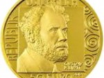 50 Euro Goldmünze Wertseite Gustav Klimt