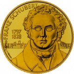 500 Schilling Goldmünze Franz Schubert Bildseite e1327435124238 Schilling Goldmünzen