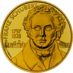 500 Schilling Goldmünze Franz Schubert Bildseite e1327435124238 Schilling Goldmünzen
