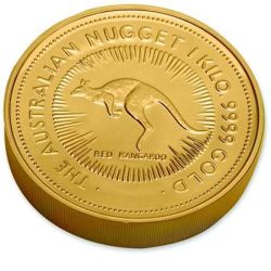 1 Kilo Australian Nugget Goldmünze Australien Nugget
