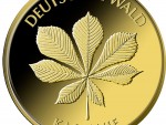 20 Euro Goldmünze Deutscher Wald Kastanie 2014 Bildseite